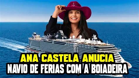 Ana Castela Anuncia Navio De F Rias A Boiadeira Para Youtube