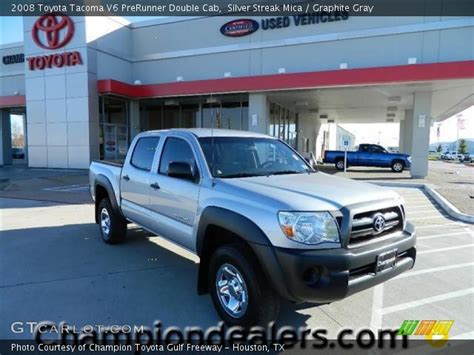 Silver Streak Mica 2008 Toyota Tacoma V6 PreRunner Double Cab