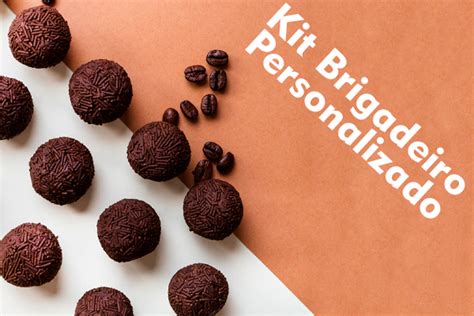 Kit Brigadeiro Personalizado Connect Brindes