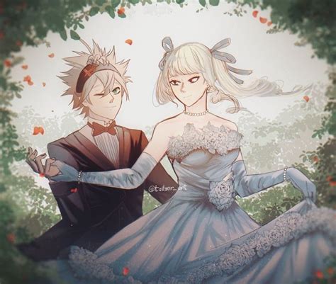 Noelle X Asta En 2023 Arte De Naruto Parejas De Anime Arte Anime