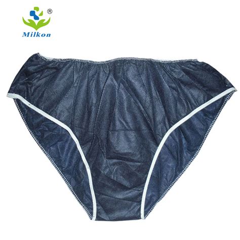 Beauty Salon Spa Plain Disposable Pp Non Woven Underwear G Strings