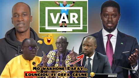 Var Bi Ak Maitre El Hadji Diouf Est De Retour Sonko Loumou D Fal