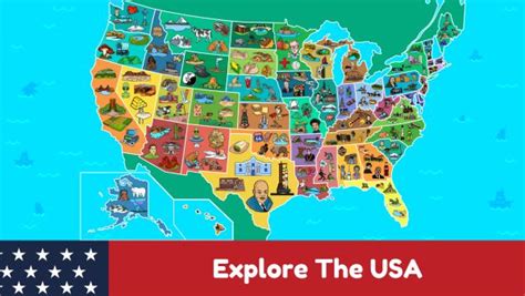 KidloLand USA Map Games - KidloLand+ Apps