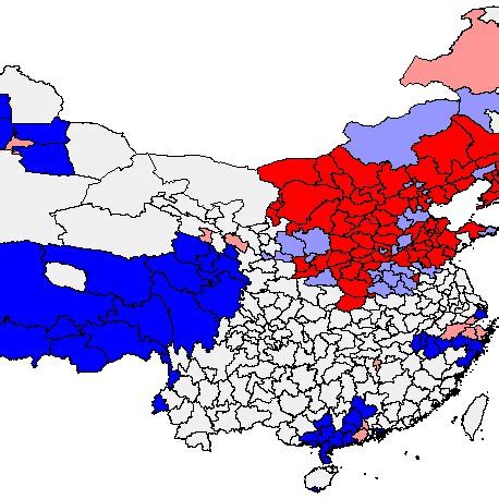 The Cluster Map Of Cities Industrial Sulphur Dioxide Emissions In