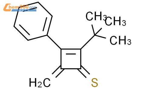 915969 81 2 2 Cyclobutene 1 Thione 2 1 1 Dimethylethyl 4 Methylene 3