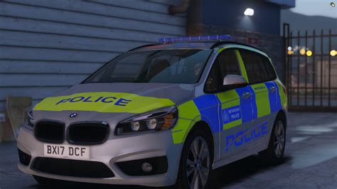 Metropolitan Police BMW 218i IRV Qcar Pack Gta5 Hub