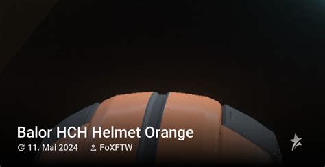 Balor HCH Helmet Orange Star Citizen Wiki