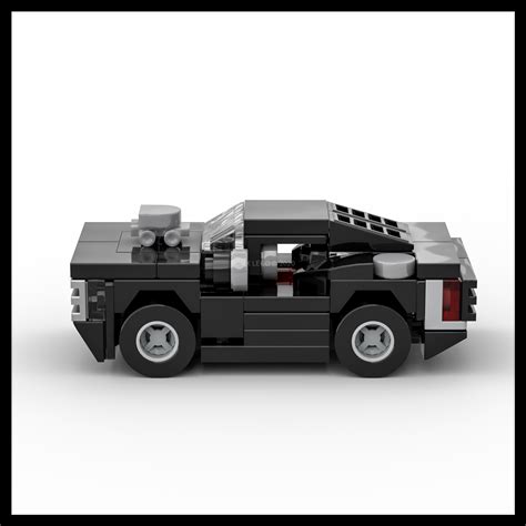 LEGO MOC Micro Dom's Dodge Charger by pomx | Rebrickable - Build with LEGO