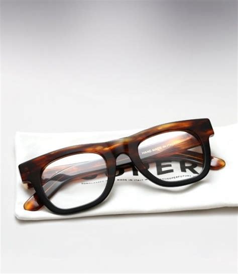 Super Ciccio Small Havana And Black Eyeglasses