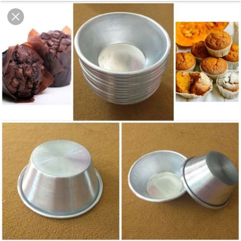 Jual Pcs Cetakan Kue Mangkok Loyang Muffin Cup Cake Cetaka