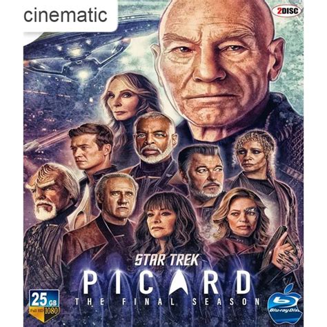 Tv Series Blu Ray English Star Trek Picard Season 3 2023 10 Episode