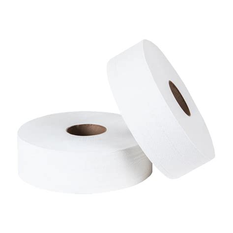 Papel Higiénico Jumbo Blanco Hoja Doble 250 M 6pzas Insumos Para