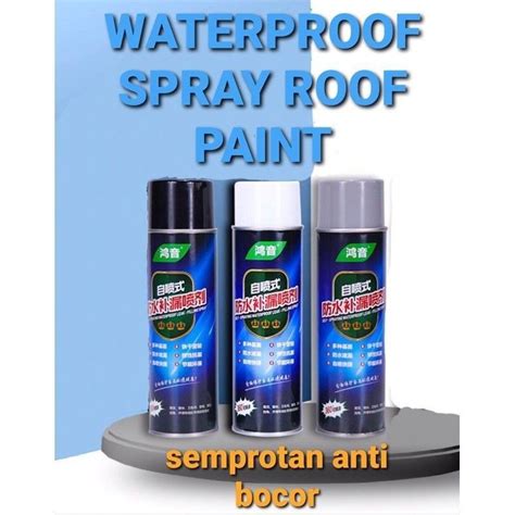 Jual Spray Waterproof Pelapis Dinding Atap Pipa Cat Semprot Tahan Air