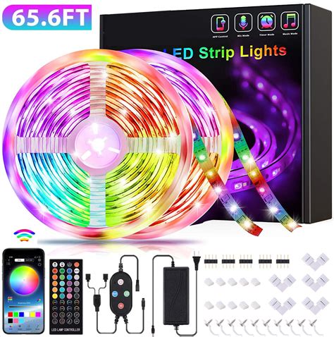 Ft M Led Strip Lights Smart Rgb Smd Led Light Strip Music