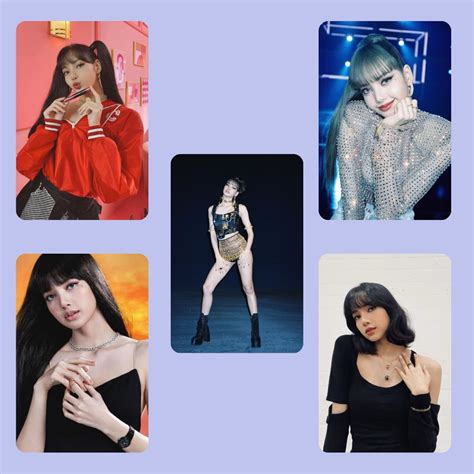 Blackpink Lisa Photocard K Pop Kpop Fanmade Shopee Brasil