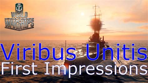 World Of Warships Viribus Unitis First Impressions Youtube