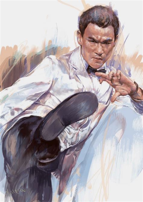 Art By Milton Wong Bruce Lee Art Bruce Lee Bruce Lee Photos