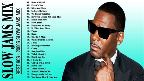 Greatest 90s 2000s Slow Jams Mix R Kelly Jaime Foxx Whitney Houston