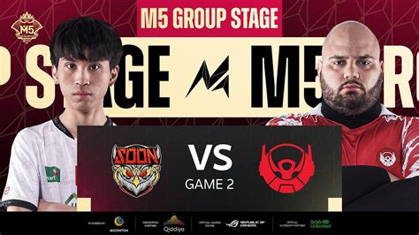 ID M5 Group Stage Hari 2 SEE YOU SOON VS BIGETRON SONS GAME 2