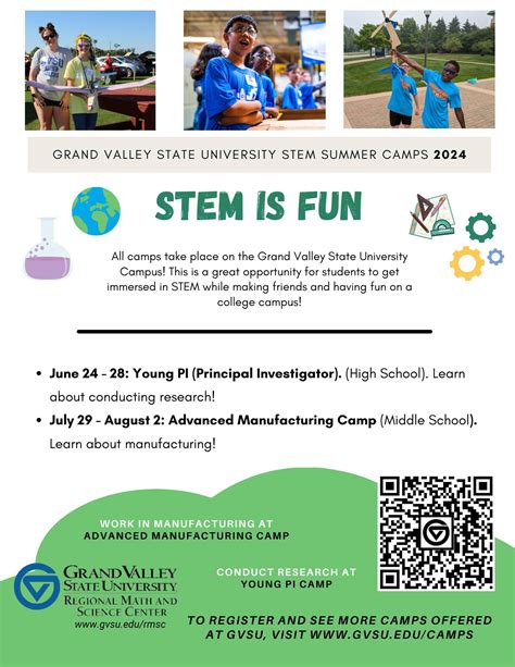 Summer STEM Camps and Events - Regional Math and Science Center - Grand ...