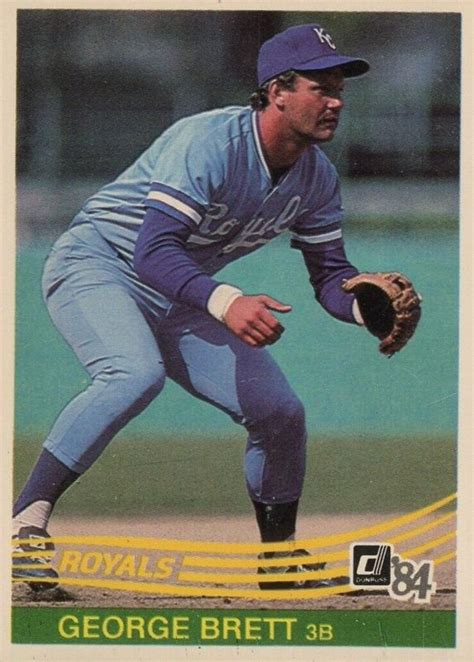 George Brett Baseball Cards Price Guide Sports Card Investor