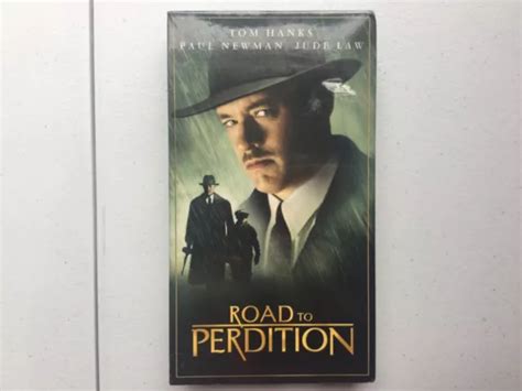 Road To Perdition Vhs Sealed Tom Hanks Paul Newman Jude Law Sam Mendes