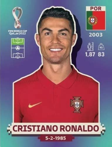 Sticker Impecable Cristiano Ronaldo Panini Qatar 2022 En Venta En