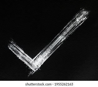 White Check Mark Symbol Hand Drawn Stock Photo 1955262163 | Shutterstock