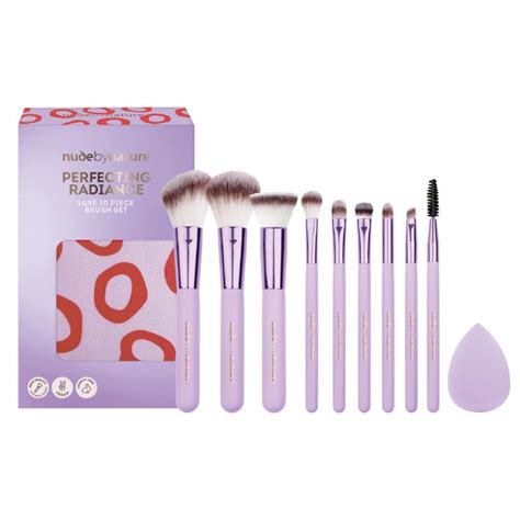 Buy Nude By Nature Perfecting Radiance Brush Set XMAS Online At Chemist