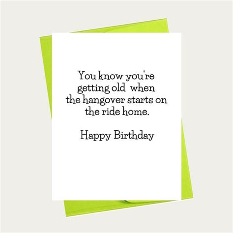 Funny Birthday Card Etsy