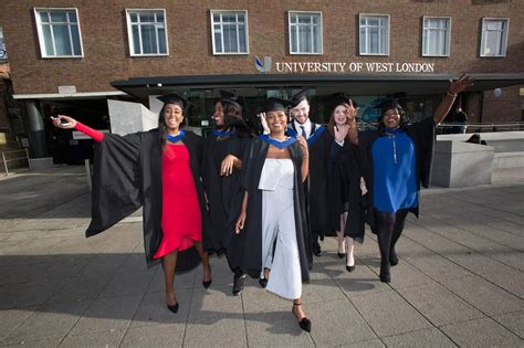 University of West London students mark the end of their studies - Get ...