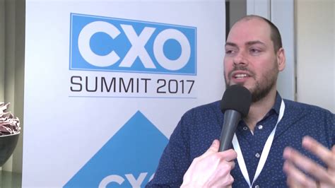 Cxo Summit Interview Rogier Peters Youtube