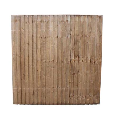 6ft X 6ft Closeboard Fence Panel Brown Clarkes Of Walsham