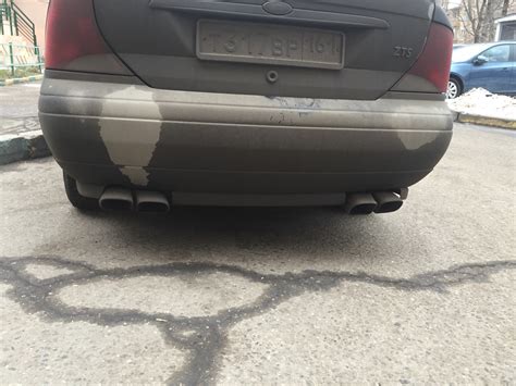 Раздвоенный выхлоп форд фокус 1 — Ford Focus I Sedan, 2 л, 2003 года ...