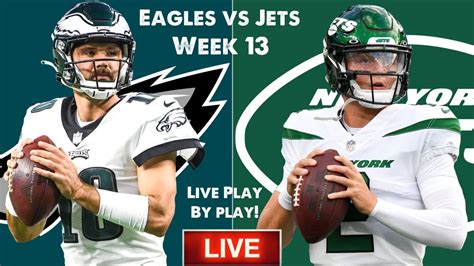 Eagles Vs Jets L Week Livestream L Live Play By Play L Its Minshew