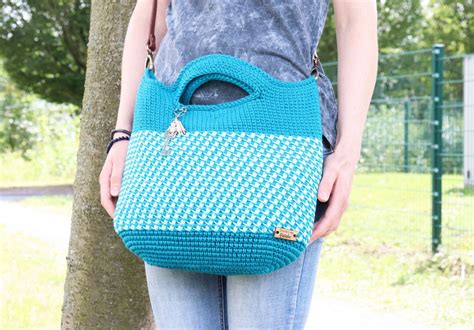 Shopper häkeln Strandtasche häkeln PDF Henkeltasche Taschen