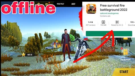 Free Survival Fire Battleground New Game New Offline Game Like