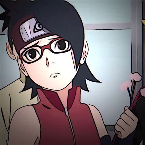 Sarada Uchiha Icon Sarada Uchiha Menina Anime Anime