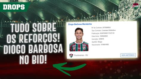 Atualiza O Sobre Os Refor Os Diogo Barbosa No Bid E Zagueiro Quer O