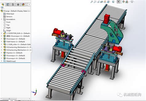 【工程机械】spe自动调速输送机3d数模图纸 Solidworks设计solidworks 仿真秀干货文章