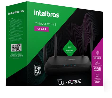 Roteador Wireless Dual Band Ac Mbps Gf Intelbras Gigabyte