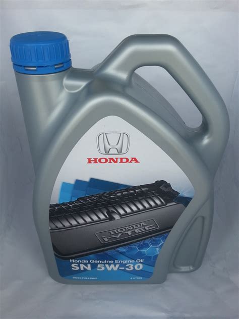 HONDA ENGINE OIL SN 5W 30 SEMI SYNTHETIC 4 LITER