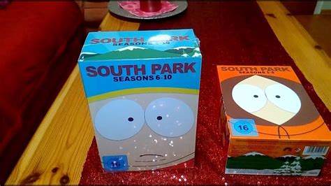 South Park Seasons 6 10 Dvd Unboxing Die 2 Dvd Box Youtube