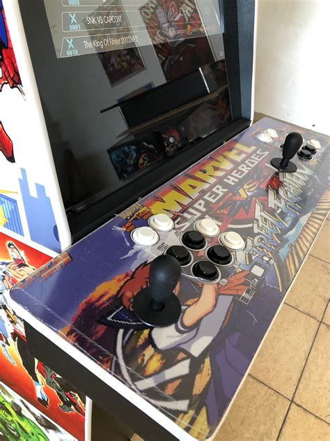 Fliperama Multijogos Controle Externo P Street Fighter X Marvel C