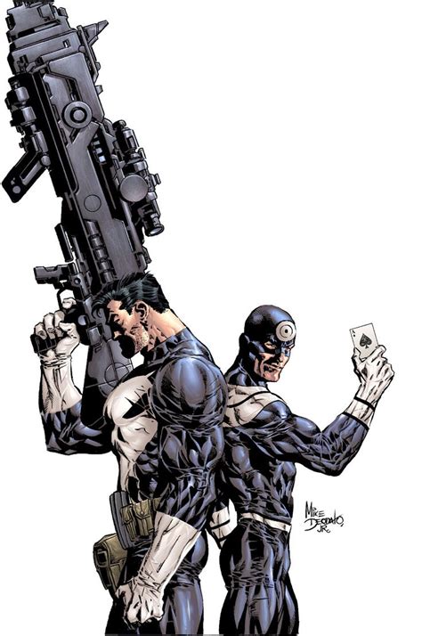 Mike Deodato Jr Punisher Vs Bullseye Cover Comic Book Covers Comic