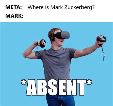 Mark Zuckerberg Virtual Reality Meme Facebook