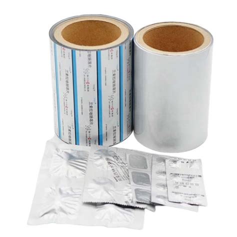 Laminated Strip Blister Easy Tear ALU PE Composition Printer Aluminum