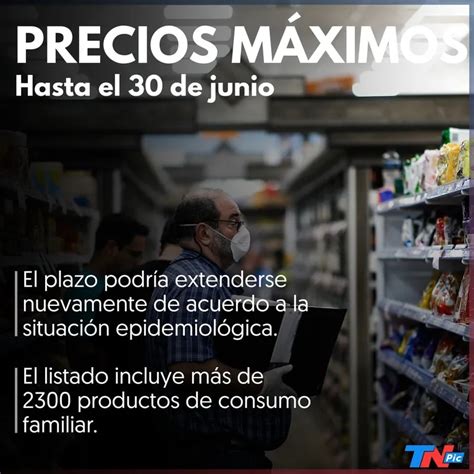 Extienden los precios máximos de 2300 productos y el congelamiento