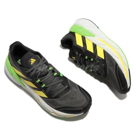 Adidas Adistar Cs M Grey Yellow Green White Men Running Sports Shoes