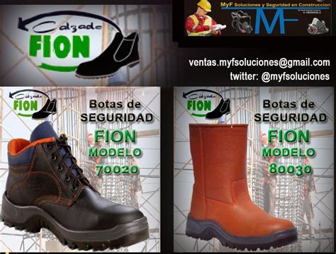 Venta Botas De Seguridad Fion En Stock